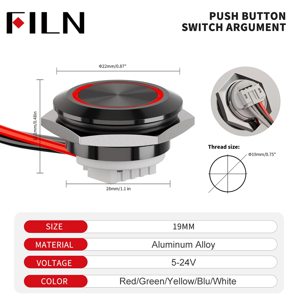 Кнопочный переключатель 19 мм, сенсорный светодиодный самосброс, мгновенный микропереключатель из нержавеющей стали/алюминиевого сплава, управление лифтом
Кнопочный переключатель 19 мм, сенсорный светодиодный самосброс, мгновенный микропереключатель из нержавеющей стали/алюминиевого сплава, управление лифтом