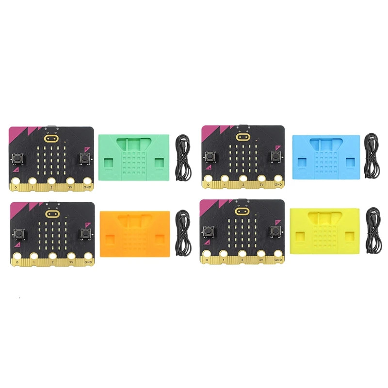 BBC Micro:Bit V2.2 Kit Built-In Speaker Mic Touch Programmable Learning Development Board Protective Case+USB Cable
BBC Micro:Bit V2.2 Kit Built-In Speaker Mic Touch Programmable Learning Development Board Protective Case+USB Cable