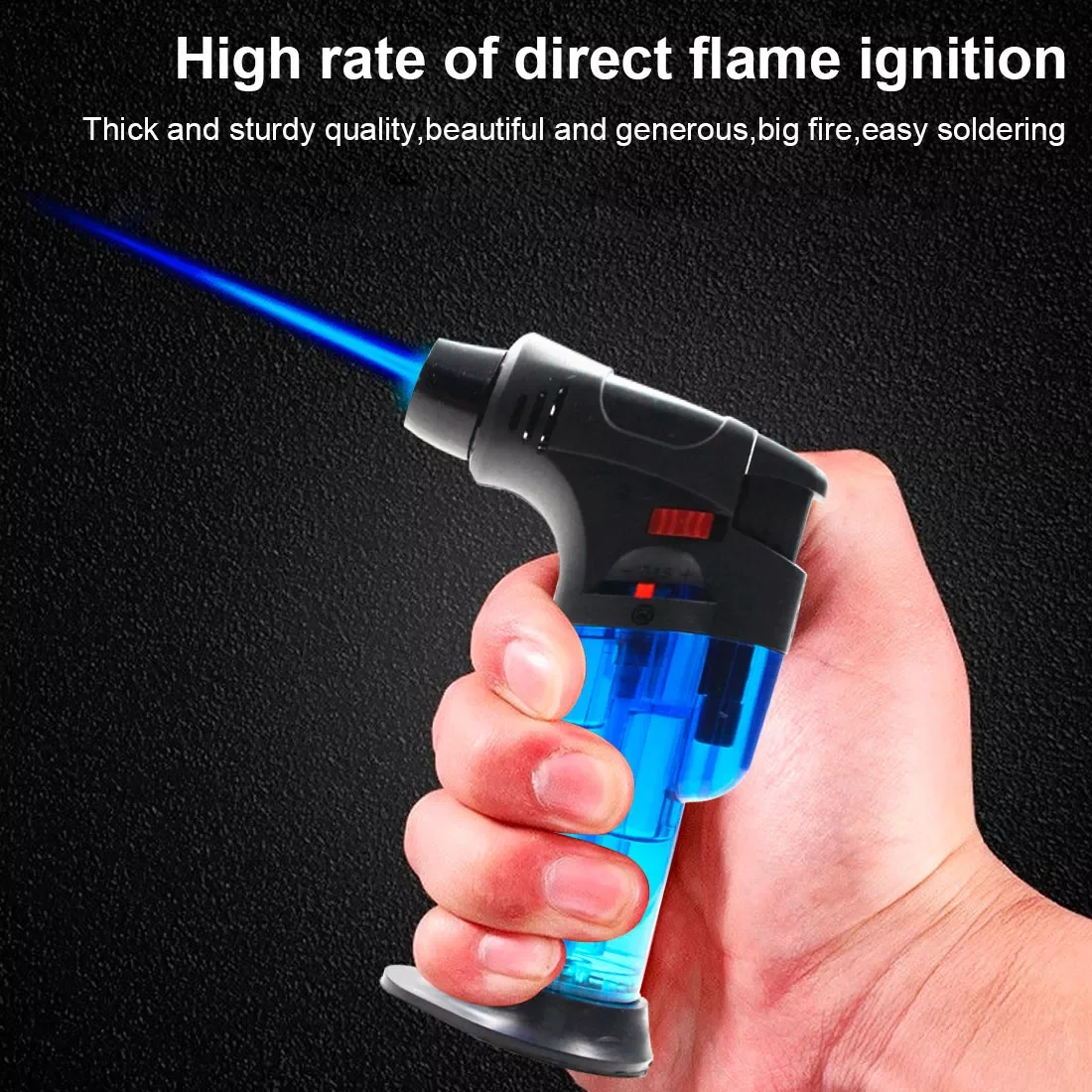 Lighter High jet Flame Butane Gas Lighter torch Refillable Adjustable Butane Jet Lighters powerful turbo lighter Portable Tool
Lighter High jet Flame Butane Gas Lighter torch Refillable Adjustable Butane Jet Lighters powerful turbo lighter Portable Tool