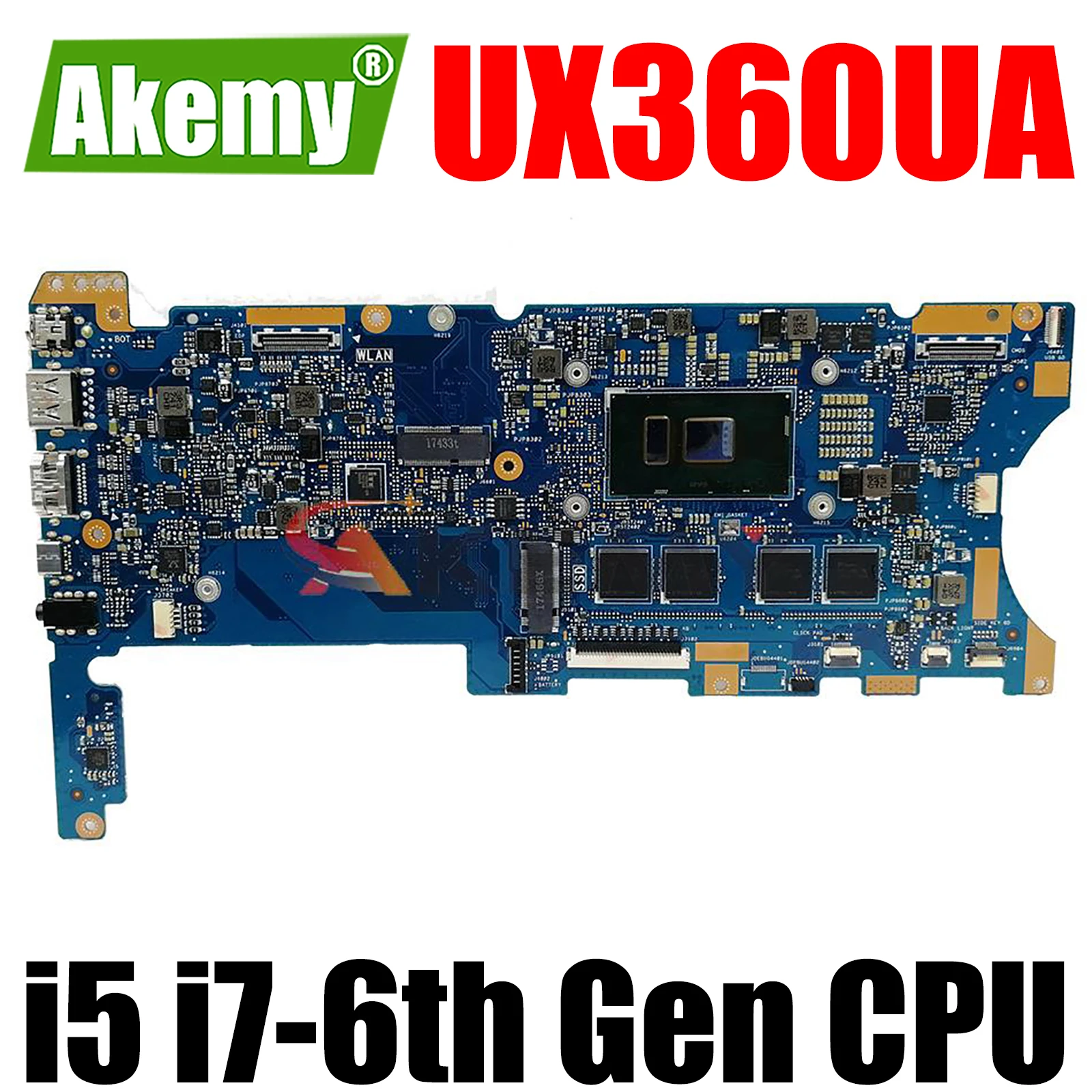 UX360UA i5-6th Gen i7-6th Gen CPU Laotop материнская плата для ASUS UX360UAK UX360UA UX360U материнская плата для ноутбука
UX360UA i5-6th Gen i7-6th Gen CPU Laotop материнская плата для ASUS UX360UAK UX360UA UX360U материнская плата для ноутбука