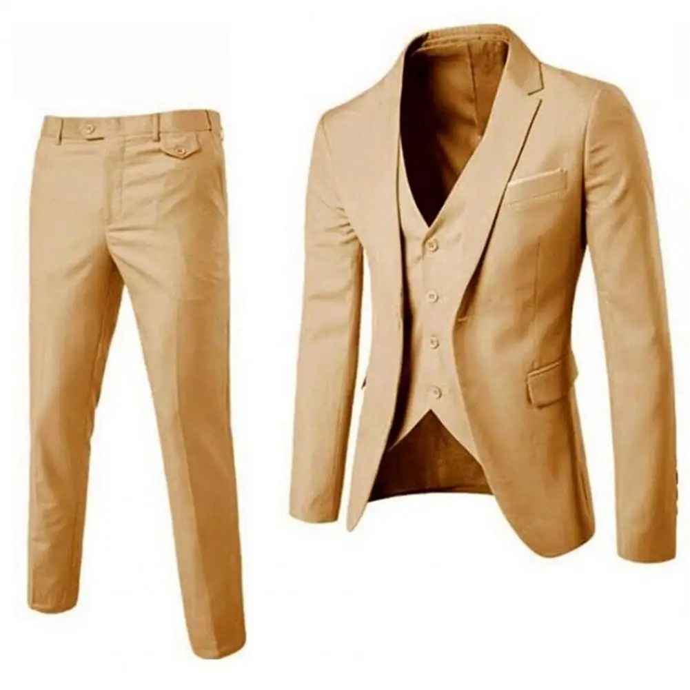Blazer and Pants Boutique Pure Color Mens Business Formal Suit Two-piece Set Groom Wedding Dress Costume Homme De Luxe
Blazer and Pants Boutique Pure Color Mens Business Formal Suit Two-piece Set Groom Wedding Dress Costume Homme De Luxe