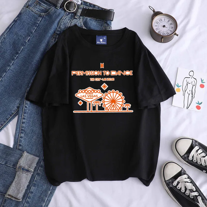 PTD on Stage LAS VEGAS t shirts Cotton Permission to Dance t-Shirt Premium Quality Kpop Fans tees
PTD on Stage LAS VEGAS t shirts Cotton Permission to Dance t-Shirt Premium Quality Kpop Fans tees