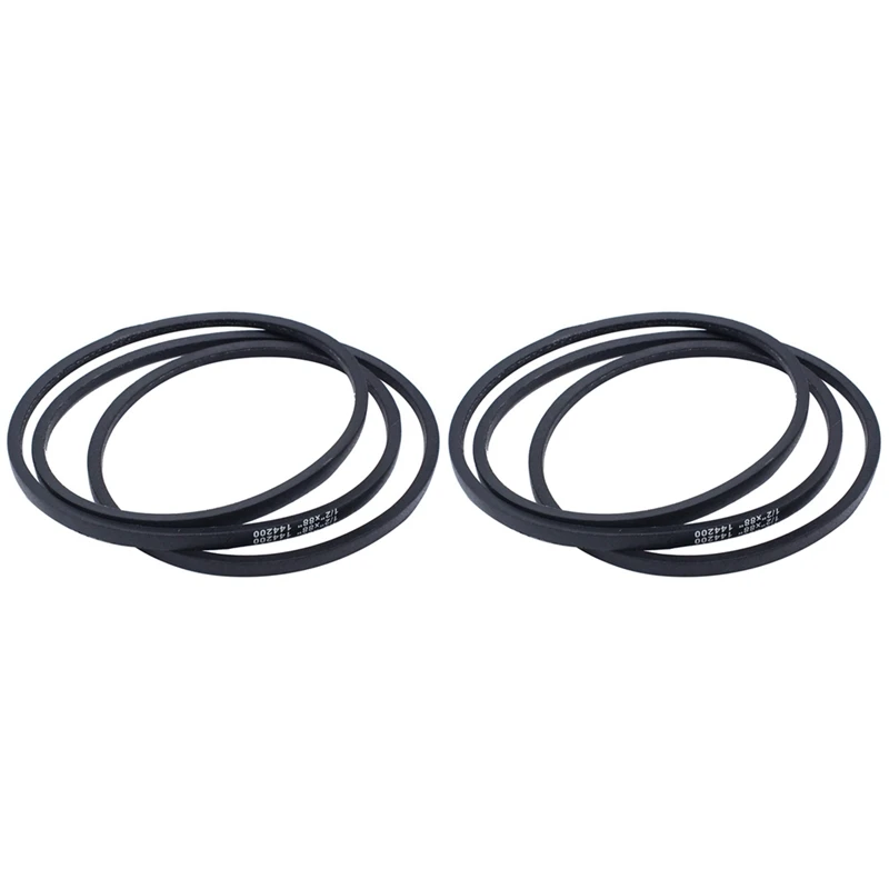 2Pcs 42 Inch Mower Deck Drive V-Belt 1/2 Inch X 88 Inch Belt 144200 For Craftsman LT1000 Murray Poulan Husqvarna
2Pcs 42 Inch Mower Deck Drive V-Belt 1/2 Inch X 88 Inch Belt 144200 For Craftsman LT1000 Murray Poulan Husqvarna