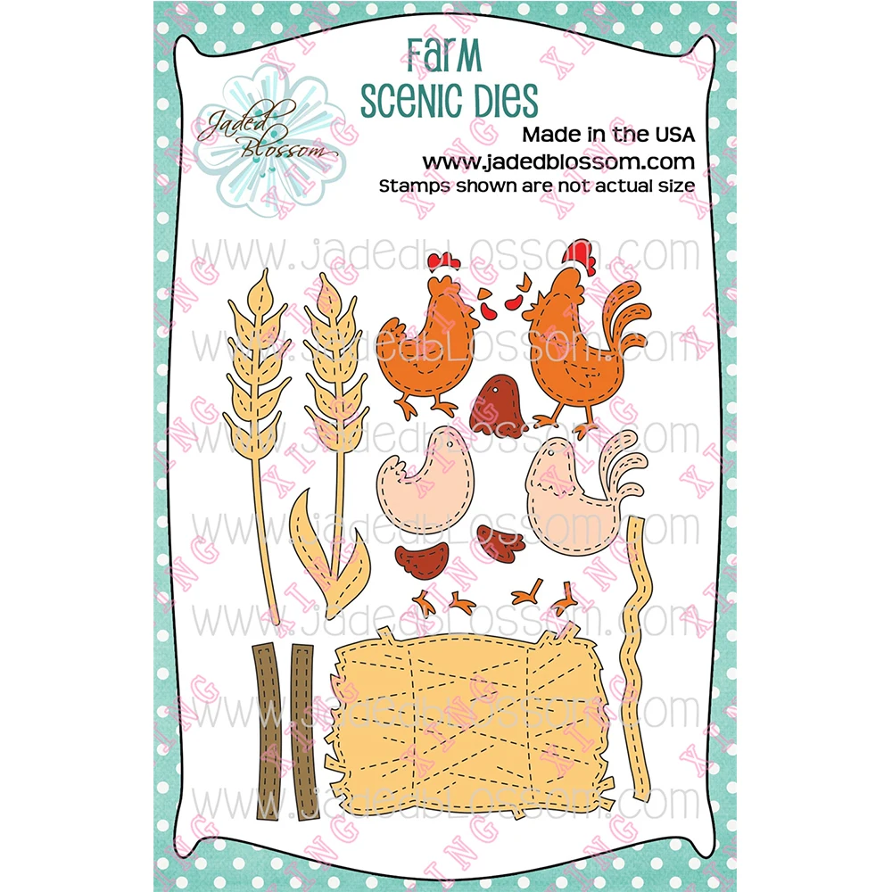 New Farm Scenic Metal Cutting Dies Set Scrapbook Decoration Embossing Template Diy Greeting Card Handmade Craft Blade Punch Mold
New Farm Scenic Metal Cutting Dies Set Scrapbook Decoration Embossing Template Diy Greeting Card Handmade Craft Blade Punch Mold