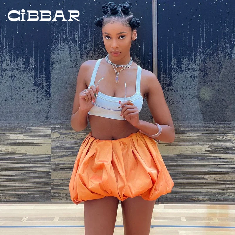 CIBBAR High Street Chic Mini Skirts Clubwear High Waist Solid Aesthetic Folds Baggy Female Clothing 2022 Summer Fashion Skirt
CIBBAR High Street Chic Mini Skirts Clubwear High Waist Solid Aesthetic Folds Baggy Female Clothing 2022 Summer Fashion Skirt