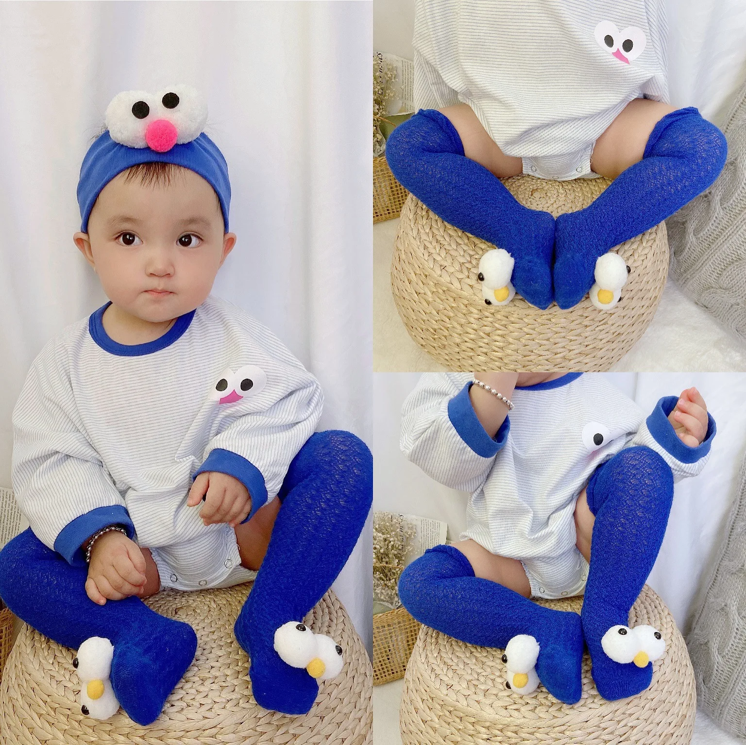 2022Summer New Mesh Socks Cute Big Eyes Baby Children Anti Mosquito Socks Baby Air Conditioning Socks
2022Summer New Mesh Socks Cute Big Eyes Baby Children Anti Mosquito Socks Baby Air Conditioning Socks