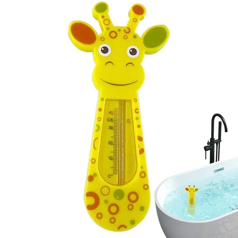 

Термометр для воды, детский, милый, жираф, детский, для ванной, термометр для ванной, термометр для ванны, плавающая игрушка, термометр для ребенка