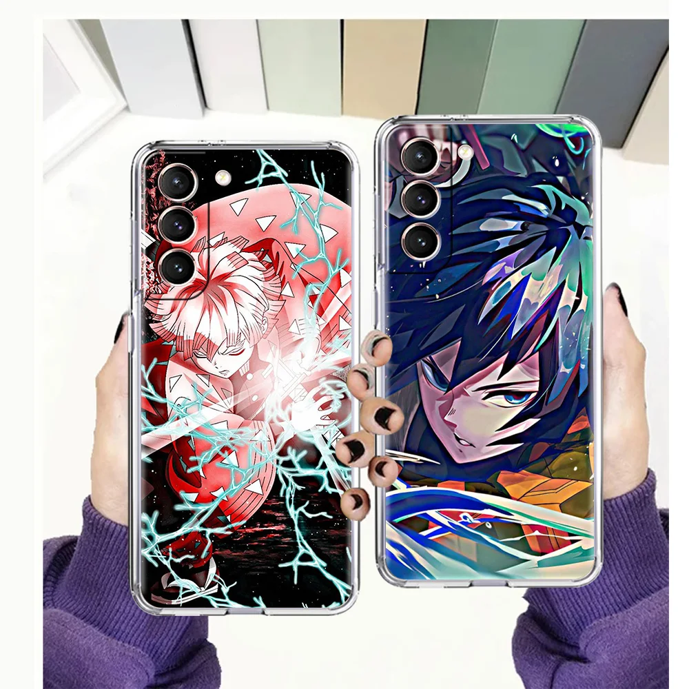 Demon Slayer Transparent Case For Samsung Galaxy S20 S21 FE Note 20 10 S21 Ultra S10 S10E M22 M31 M32 Lite Plus Shell Funda TPU
Demon Slayer Transparent Case For Samsung Galaxy S20 S21 FE Note 20 10 S21 Ultra S10 S10E M22 M31 M32 Lite Plus Shell Funda TPU