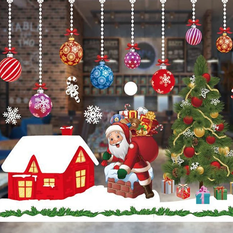 Christmas Decoration Window Stickers Santa Gifts Merry Christmas Mirror Sticker Xmas Tree Window Glass Sticker New Year 2023
Christmas Decoration Window Stickers Santa Gifts Merry Christmas Mirror Sticker Xmas Tree Window Glass Sticker New Year 2023