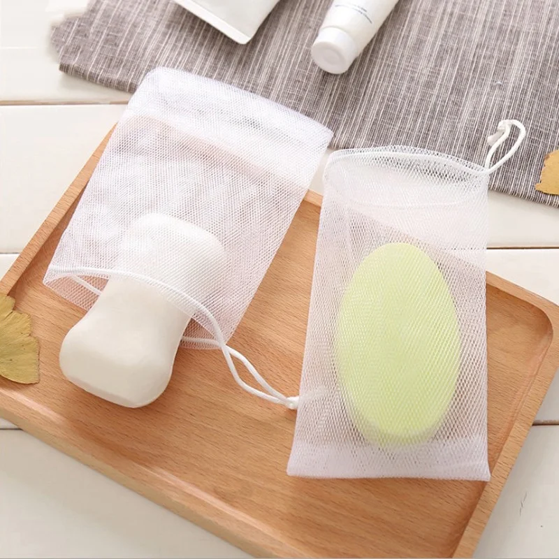 1pcs Foaming Net Soap Bag Foam Mesh Soaped Bath Soap Net Drawstring Bag Bathroom Soap Foaming Net Bubble Mesh Bag Cleaning Tools
1pcs Foaming Net Soap Bag Foam Mesh Soaped Bath Soap Net Drawstring Bag Bathroom Soap Foaming Net Bubble Mesh Bag Cleaning Tools