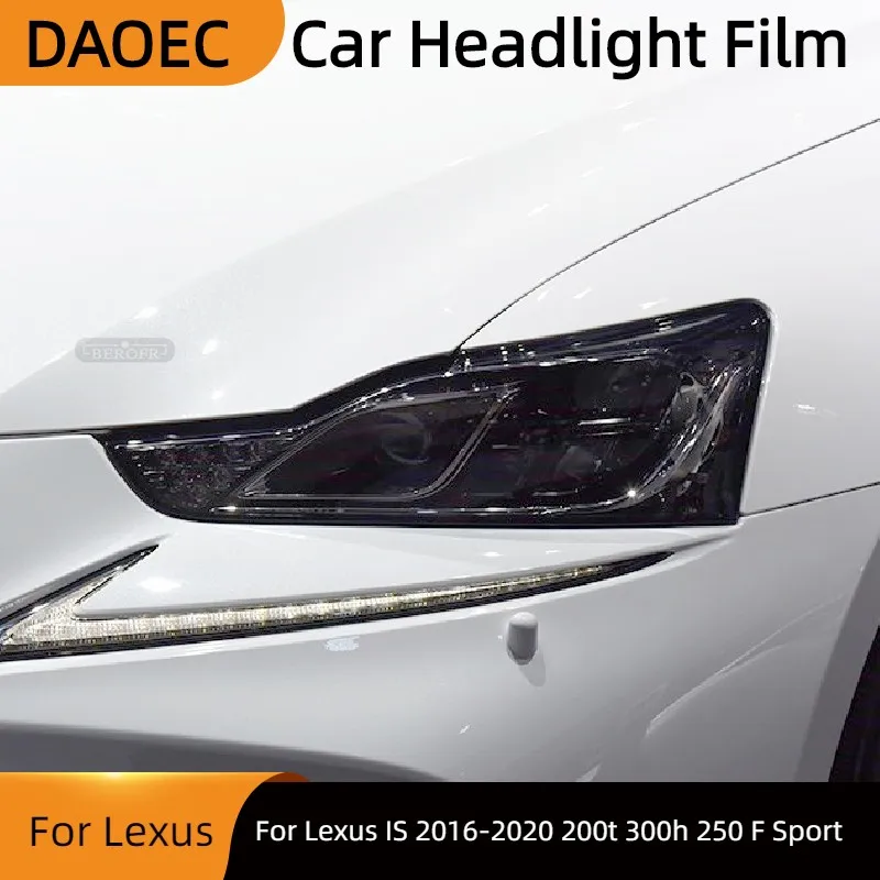 Защитная затеняющая пленка для спортивных автомобильных фар Lexus IS 2016-2020 200t 300h 250 F, дымчато-черная Прозрачная защитная наклейка из ТПУ
Защитная затеняющая пленка для спортивных автомобильных фар Lexus IS 2016-2020 200t 300h 250 F, дымчато-черная Прозрачная защитная наклейка из ТПУ