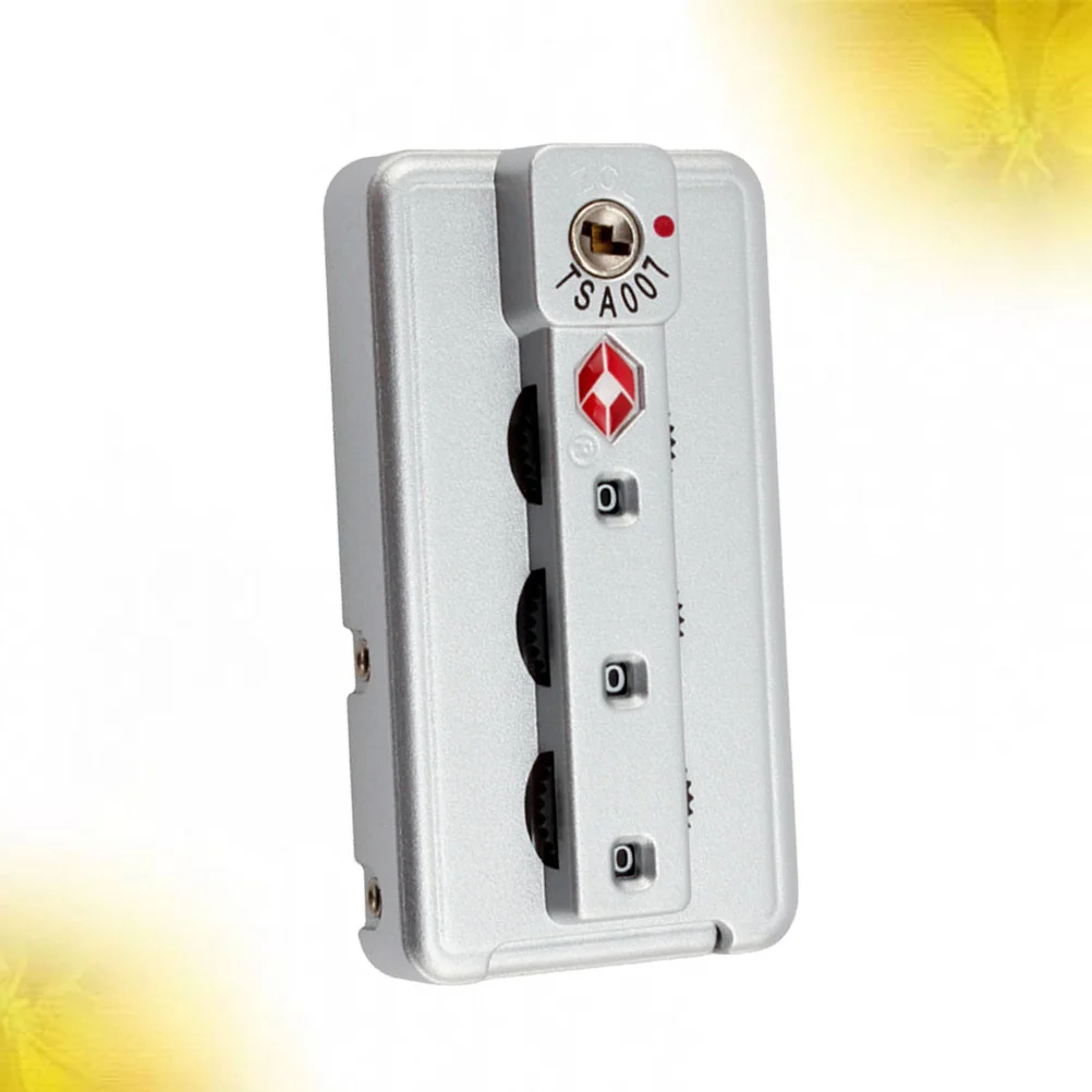 Digital Padlock Password Customs Anti-theft Combination 7.35*3.95*1.7CM Silver Travel
Digital Padlock Password Customs Anti-theft Combination 7.35*3.95*1.7CM Silver Travel