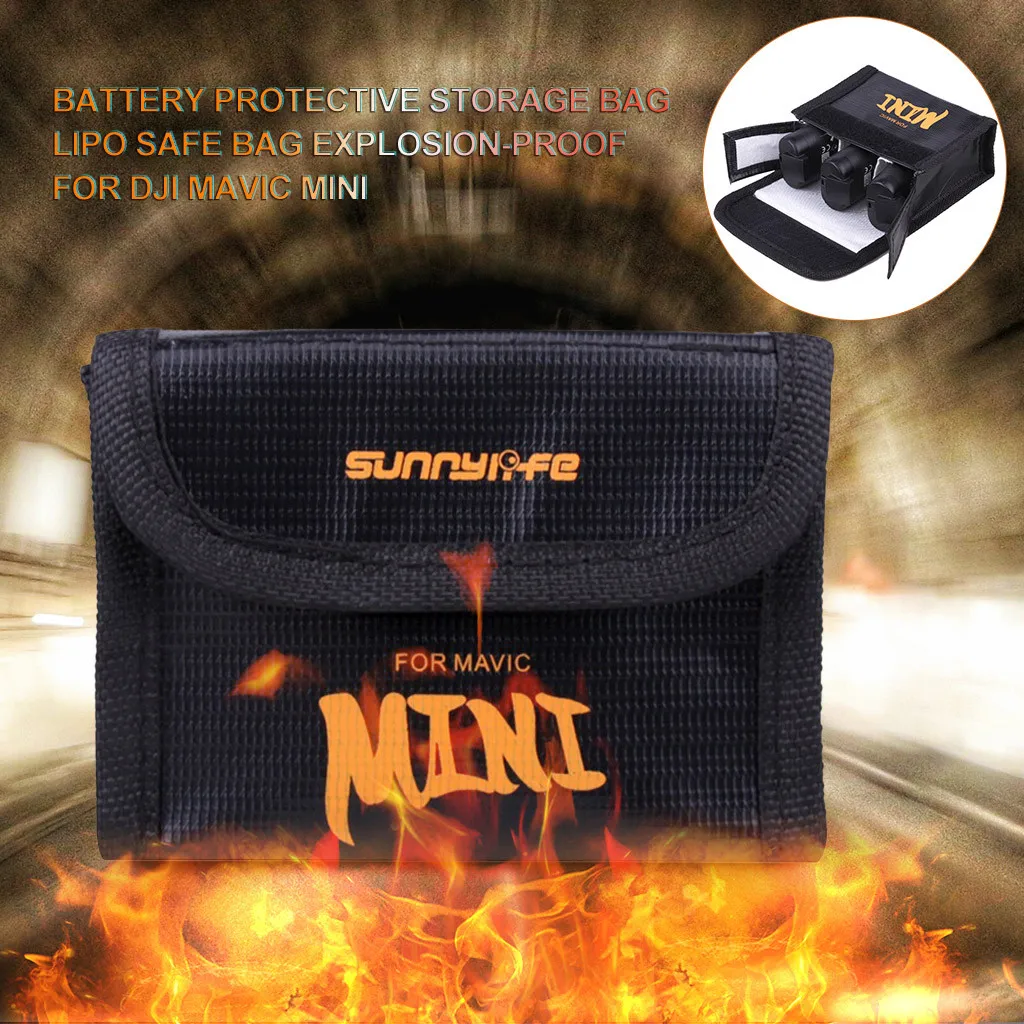 Quad Air Drone Battery Bag Storage Explosion-Proof For Mini Protective LiPo compitable Foldable Drone with Camera 2 Batteries
Quad Air Drone Battery Bag Storage Explosion-Proof For Mini Protective LiPo compitable Foldable Drone with Camera 2 Batteries