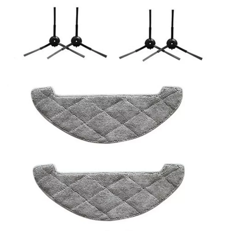 Side Brush and Mop Cloth for Proscenic M7 MAX Robot Vacuum Cleaner Parts Accessories Replacement Kit,6 Pack 
Side Brush and Mop Cloth for Proscenic M7 MAX Robot Vacuum Cleaner Parts Accessories Replacement Kit,6 Pack