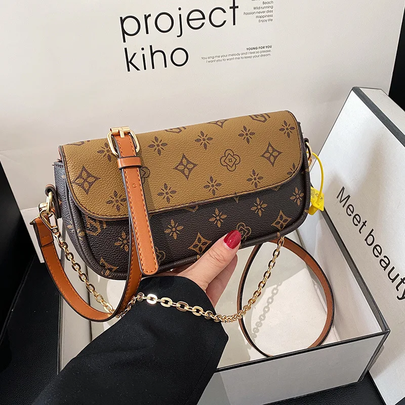 Retro Printing Women's Bags PU Leather Shoulder Bags For Women Chain Designer Luxury Crossbody Bag Ladies Handbag Messenger Bag
Retro Printing Women's Bags PU Leather Shoulder Bags For Women Chain Designer Luxury Crossbody Bag Ladies Handbag Messenger Bag