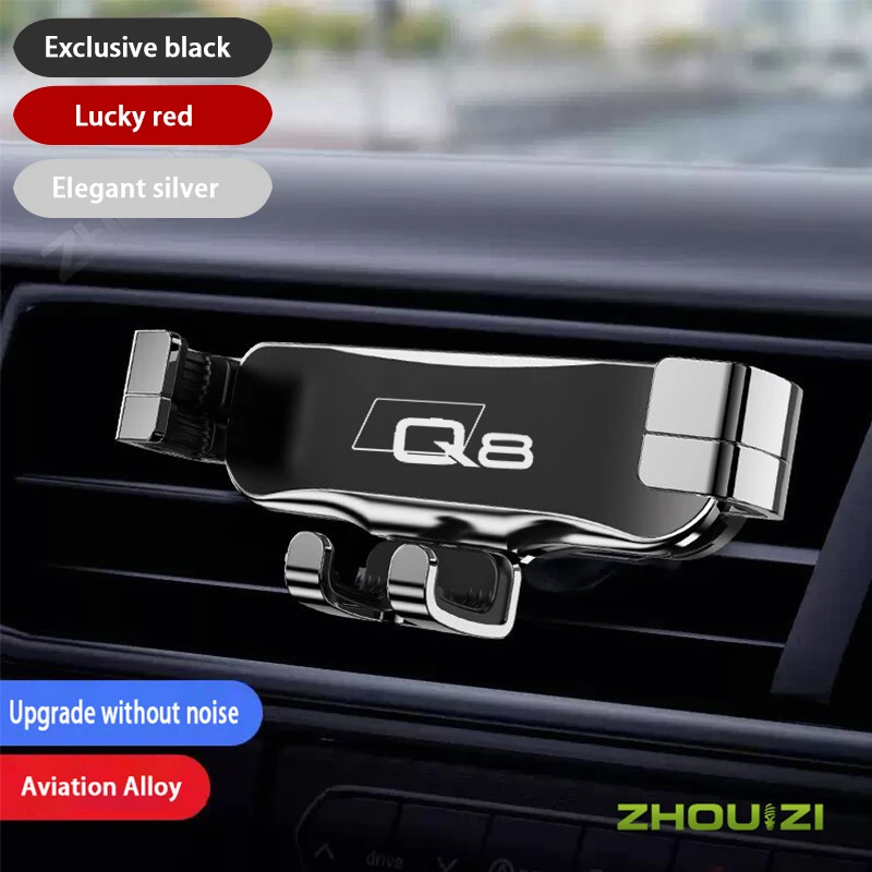 Car Mobile Phone Holder Air Outlet Clip Air Vent Mounts GPS Stand Bracket For Audi Q8 4MN Interior Accessories
Car Mobile Phone Holder Air Outlet Clip Air Vent Mounts GPS Stand Bracket For Audi Q8 4MN Interior Accessories