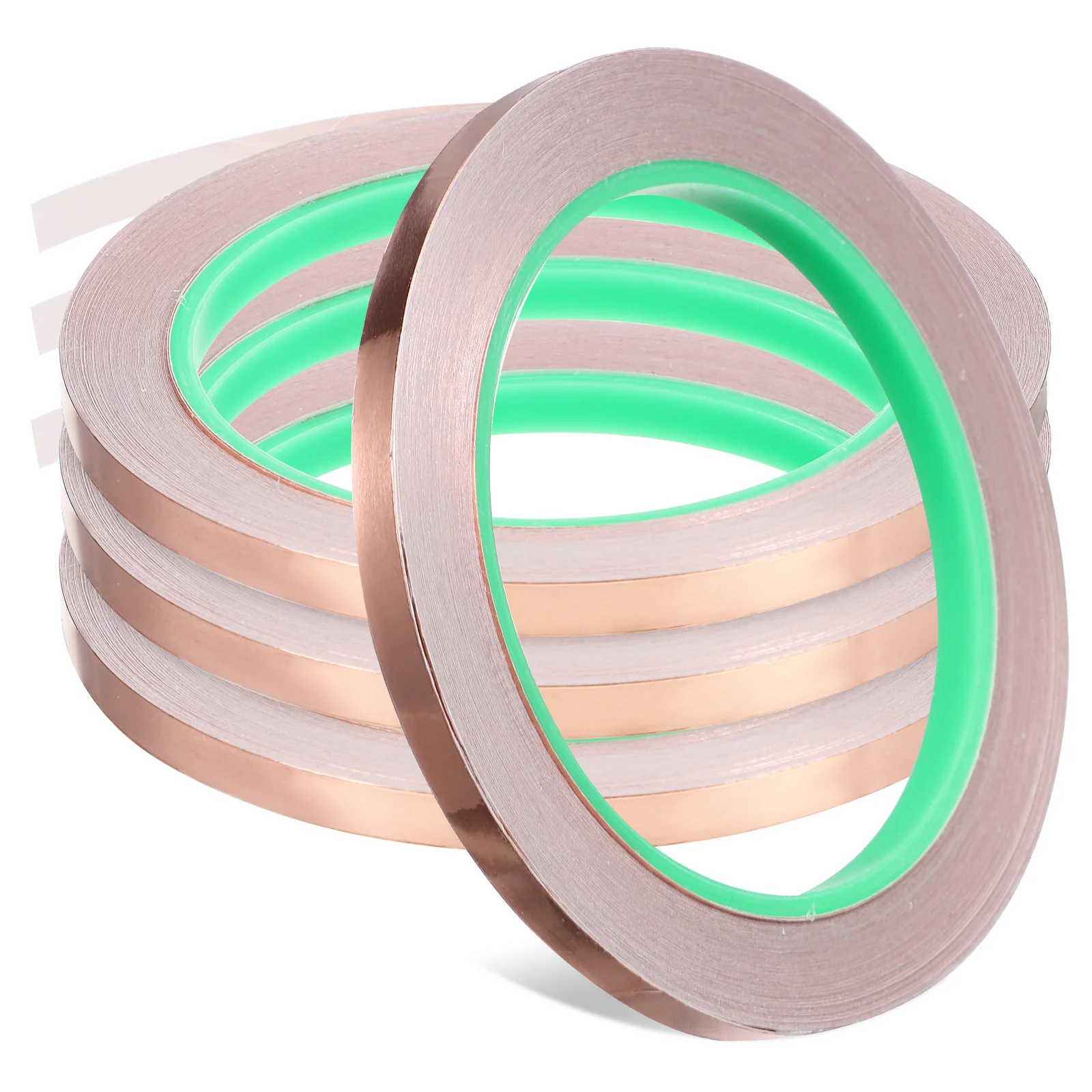 4 Rolls Copper Foil Tape Conductive Electronics Colorful Stained Glass Electrical Adhesive
4 Rolls Copper Foil Tape Conductive Electronics Colorful Stained Glass Electrical Adhesive