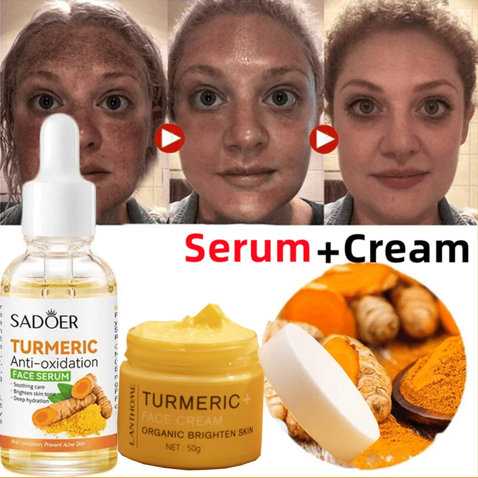 Turmeric Whitening Freckle Serum Fade Dark Spot Acne Scar Bright Face Skin Corrector Curcumin Lighten Melanin Improve Roughness
Turmeric Whitening Freckle Serum Fade Dark Spot Acne Scar Bright Face Skin Corrector Curcumin Lighten Melanin Improve Roughness