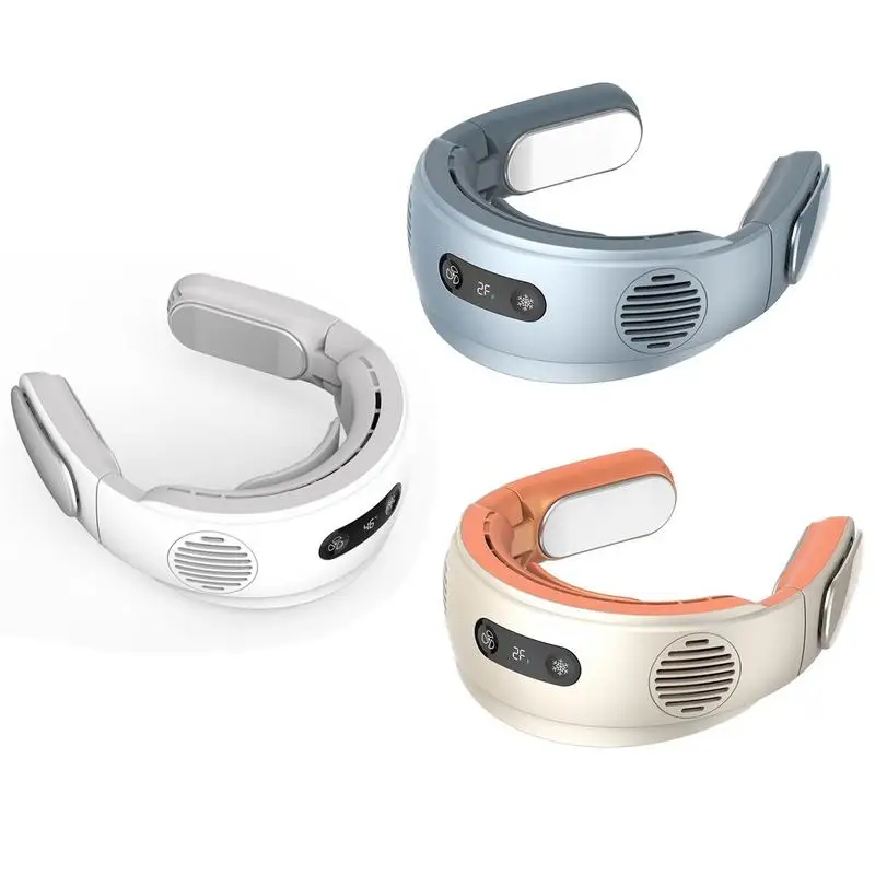 5000mAh Bladeless Neck Fan Hands Free Bladeless Fan Foldable Cooling Neck Fan 3 Speeds Wearable For Office Camping Sports Travel
5000mAh Bladeless Neck Fan Hands Free Bladeless Fan Foldable Cooling Neck Fan 3 Speeds Wearable For Office Camping Sports Travel