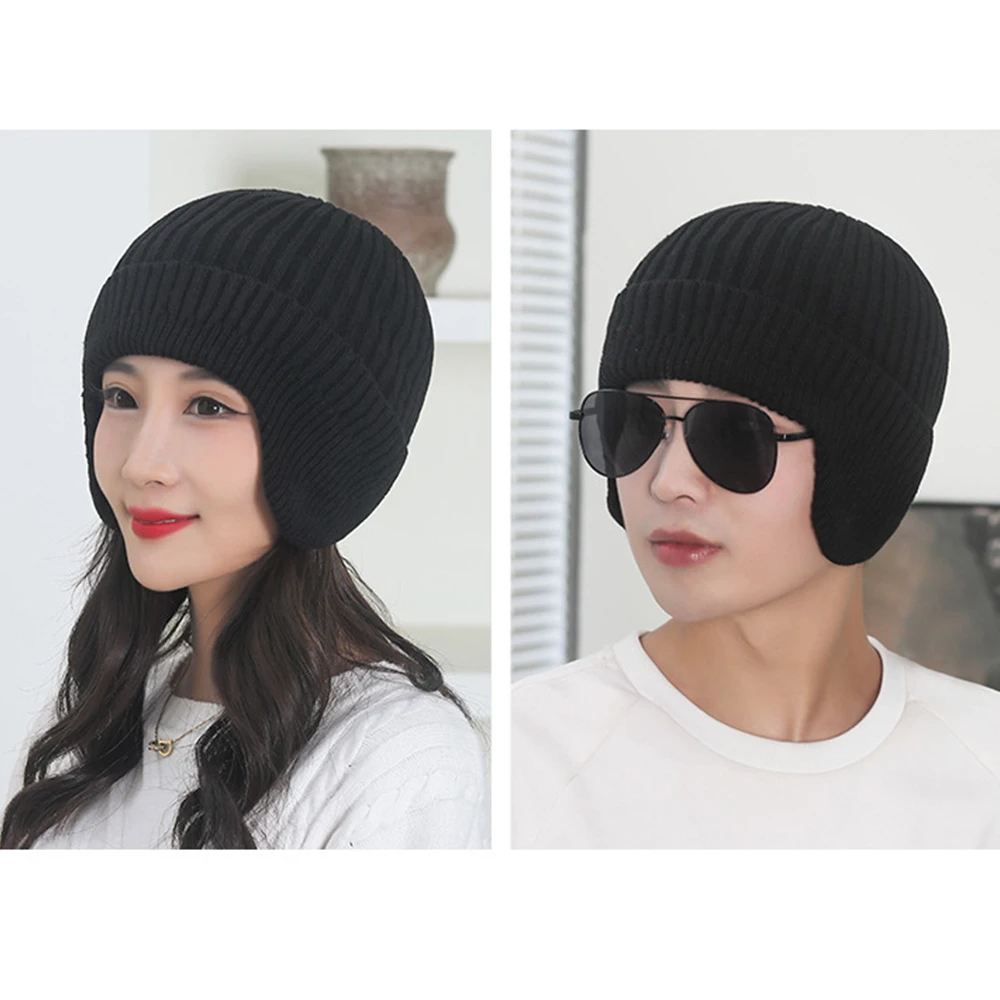 Mens Hats Leisure Headwear Hole Cap Knit Cap Knitted Skull Slouchy Solid Color Sports Stretch Thermal Male Fashion
Mens Hats Leisure Headwear Hole Cap Knit Cap Knitted Skull Slouchy Solid Color Sports Stretch Thermal Male Fashion