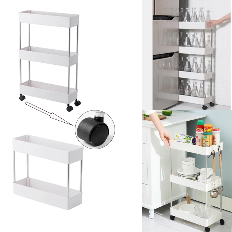 Multi-layer Storage Cart Narrow Gap Storage Rack With Rolling Wheels Kitchen Bathroom Mobile Shelf Organizer Household Rack
Multi-layer Storage Cart Narrow Gap Storage Rack With Rolling Wheels Kitchen Bathroom Mobile Shelf Organizer Household Rack