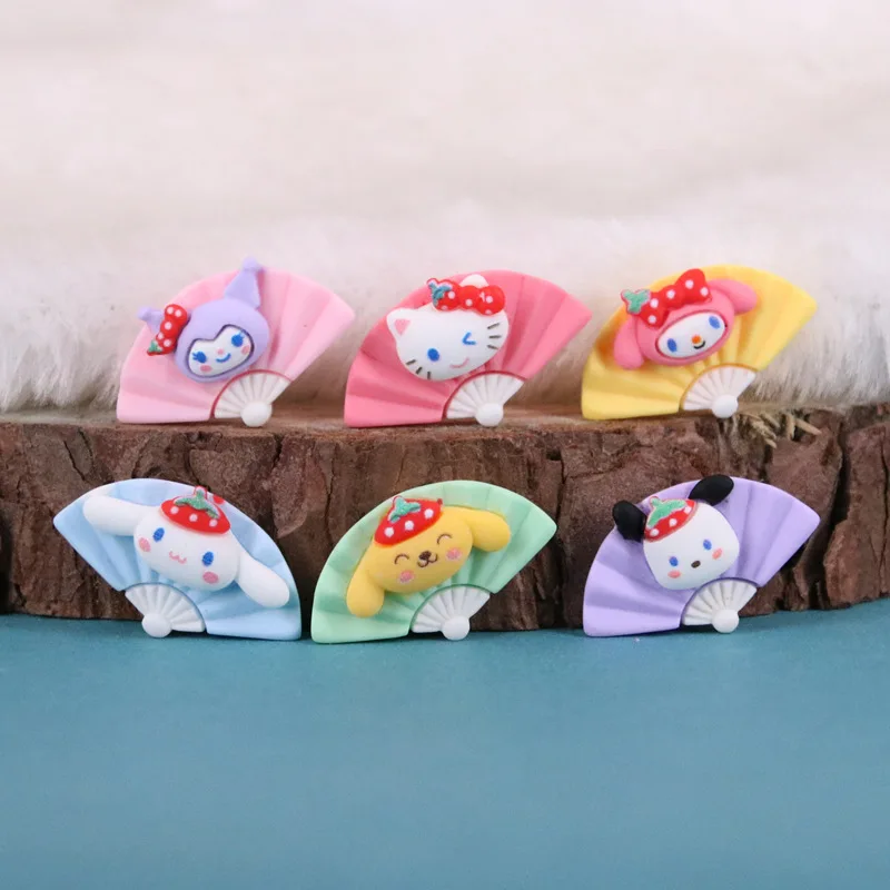 Kawaii Sanrioed My Melody Hello Kitty Kuromi веер моделирование Diy искусственный материал аксессуары из смолы для украшения своими руками
Kawaii Sanrioed My Melody Hello Kitty Kuromi веер моделирование Diy искусственный материал аксессуары из смолы для украшения своими руками