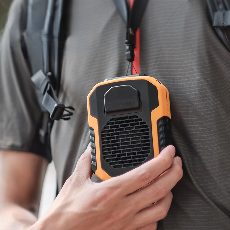 2022 Waist-mounted Fan 6000mAh Usb Charging Outdoor Work Travel Portable Lleafless Hanging Neck Small Fan
2022 Waist-mounted Fan 6000mAh Usb Charging Outdoor Work Travel Portable Lleafless Hanging Neck Small Fan