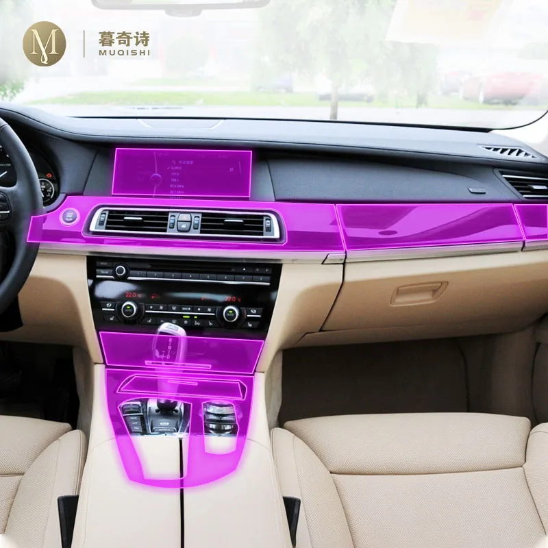 For BMW F01 F03 F04 Series 7 2009-2015 Car interior accessories film transparent TPU-PPF console Anti-scratch resist film refit
For BMW F01 F03 F04 Series 7 2009-2015 Car interior accessories film transparent TPU-PPF console Anti-scratch resist film refit