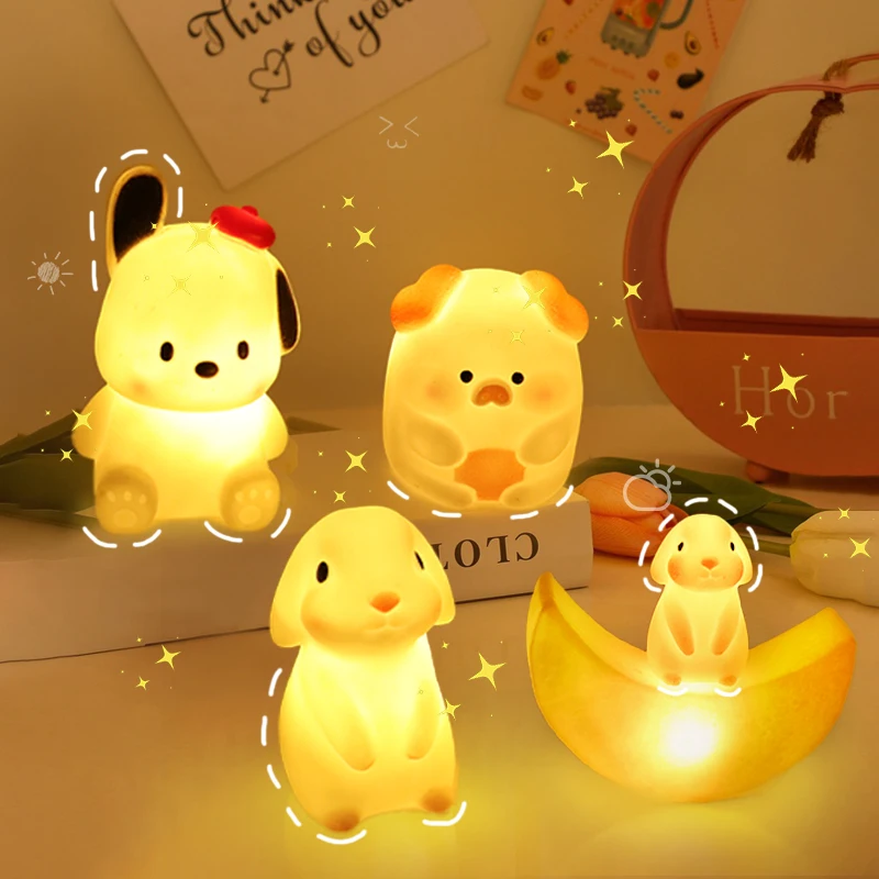 LED Night Light Lovely Cartoon Animal Silica Gel Decor Lights Button Battery Powered Moonlight Lamps Children Gift Decorative
LED Night Light Lovely Cartoon Animal Silica Gel Decor Lights Button Battery Powered Moonlight Lamps Children Gift Decorative