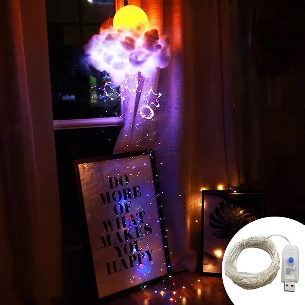 USB LED String Lights Outdoor Waterproof Fairy Garlands festival Lights 8 Modes New Year Christmas Wedding Decoration LED lamp
USB LED String Lights Outdoor Waterproof Fairy Garlands festival Lights 8 Modes New Year Christmas Wedding Decoration LED lamp