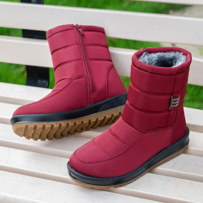 Женские ботинки, зимние ботинки для снежной погоды, водонепроницаемые плюшевые меховые ботильоны, пуховая теплая обувь, черные женские бот...
Женские ботинки, зимние ботинки для снежной погоды, водонепроницаемые плюшевые меховые ботильоны, пуховая теплая обувь, черные женские бот...