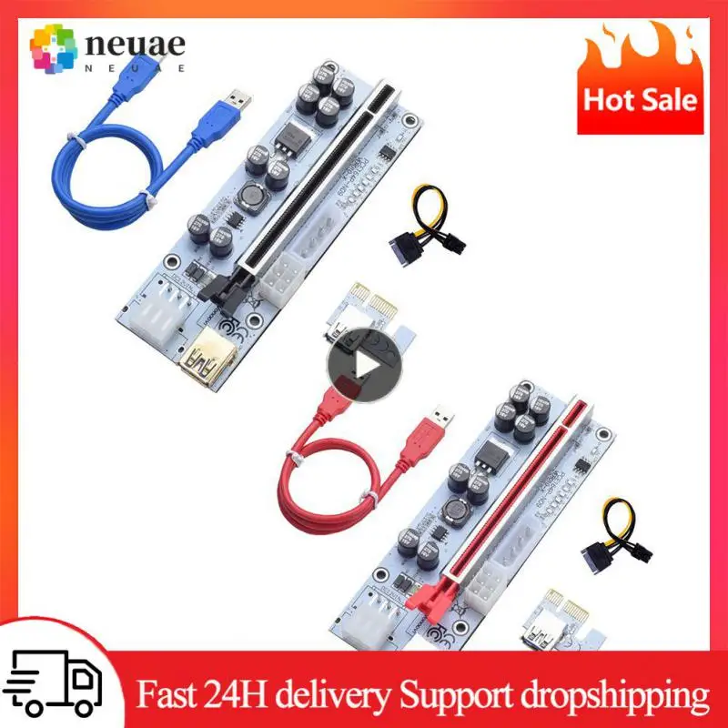 Usb3.0 Pcie Transfer High Quality 8 Led Current Indicators Usb3.0 Graphics Card Pci-e 1x Old-plated 1x To 16x Expansion Card 16a
Usb3.0 Pcie Transfer High Quality 8 Led Current Indicators Usb3.0 Graphics Card Pci-e 1x Old-plated 1x To 16x Expansion Card 16a