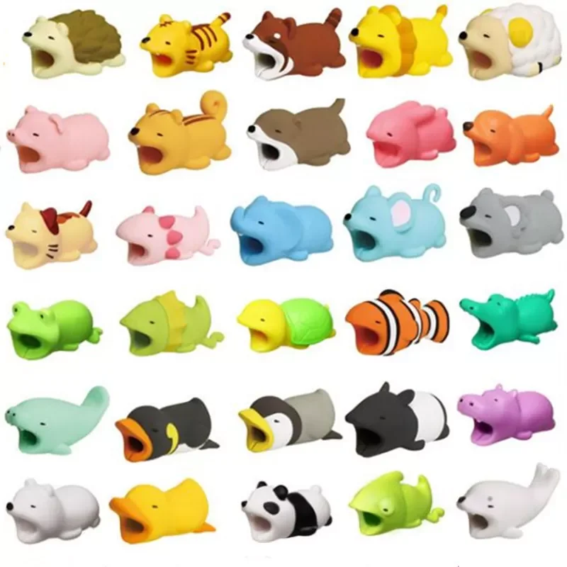 Cable Bite Animals Protector Winder for Iphone Charging Cord Cable Buddies Cartoon Cable Biter Phone Holder Accessory
Cable Bite Animals Protector Winder for Iphone Charging Cord Cable Buddies Cartoon Cable Biter Phone Holder Accessory