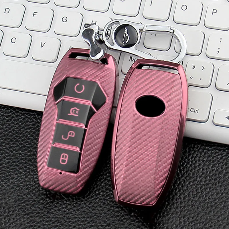 Carbon Fiber TPU Car Key Cover Case Bag For BYD Tang Second Generation QIn Pro Song Pro Holder Protector Keychain Accessories
Carbon Fiber TPU Car Key Cover Case Bag For BYD Tang Second Generation QIn Pro Song Pro Holder Protector Keychain Accessories