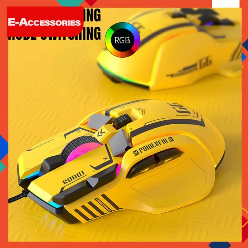 Ergonomic Design Mechanical Appearance Mouse Jitter Six Speed Adjustable Dpi Quick Click Computer Peripherals Mouse Weight 149g
Ergonomic Design Mechanical Appearance Mouse Jitter Six Speed Adjustable Dpi Quick Click Computer Peripherals Mouse Weight 149g