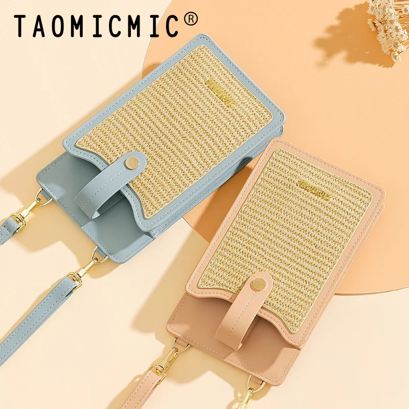 2023 summer woven cross-body niche female commuter phone bag simple cross-border zipper fashion documents women coin purse
2023 summer woven cross-body niche female commuter phone bag simple cross-border zipper fashion documents women coin purse