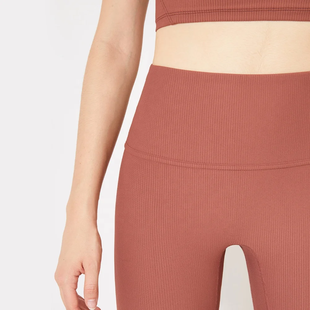 Good Quality Ribbed Women Fitness Leggings With High Waist Compression Yoga Tights
Good Quality Ribbed Women Fitness Leggings With High Waist Compression Yoga Tights