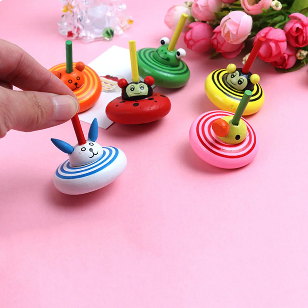 6pcs of One Bag Wooden Creative Funny Colorful Peg-top Adorable Animal Gyroscope (Random Style)
6pcs of One Bag Wooden Creative Funny Colorful Peg-top Adorable Animal Gyroscope (Random Style)