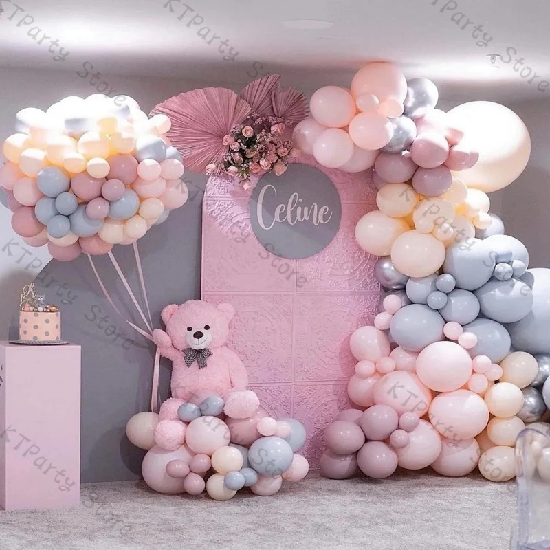 192pcs Macaron Baby Pink Grey Balloons Garland Wedding Decoration Cream Peach Ballon Birthday Party Balloon Baby Shower Decor
192pcs Macaron Baby Pink Grey Balloons Garland Wedding Decoration Cream Peach Ballon Birthday Party Balloon Baby Shower Decor