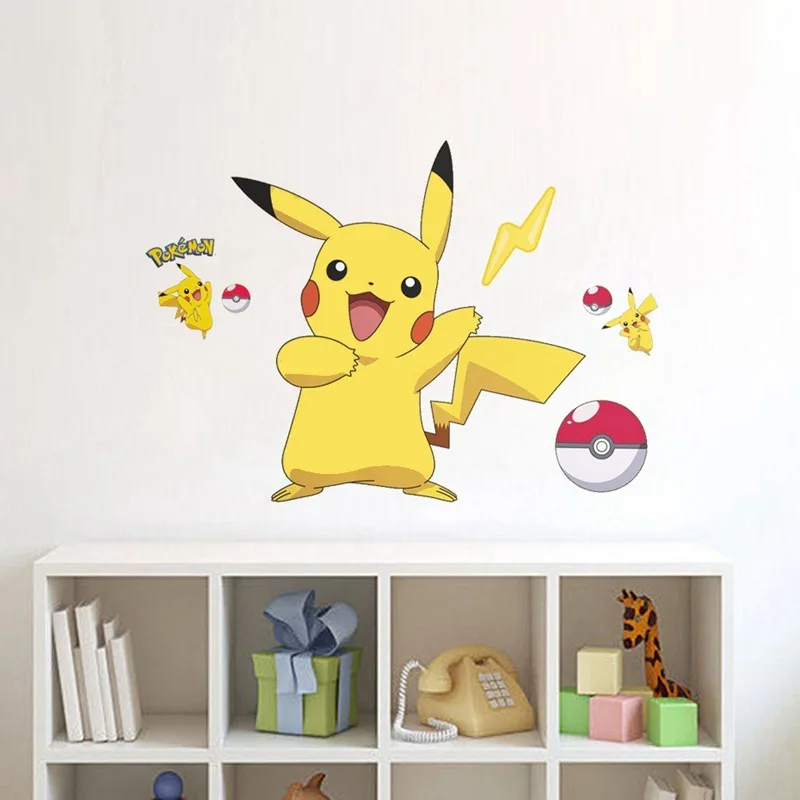 Pokemon Pikachu Anime Cartoon Stickers Decoration Children's Bedroom Kindergarten Wall Self-adhesive Waterproof Wall Stickers
Pokemon Pikachu Anime Cartoon Stickers Decoration Children's Bedroom Kindergarten Wall Self-adhesive Waterproof Wall Stickers