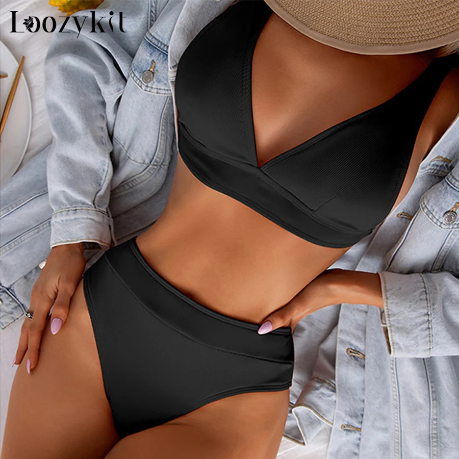 bikini 2022 woman off shoulder bathing suit 2 pieces push up swimsuit femal Swimwear Women Biquini Brazilian solid Beach Wear
bikini 2022 woman off shoulder bathing suit 2 pieces push up swimsuit femal Swimwear Women Biquini Brazilian solid Beach Wear