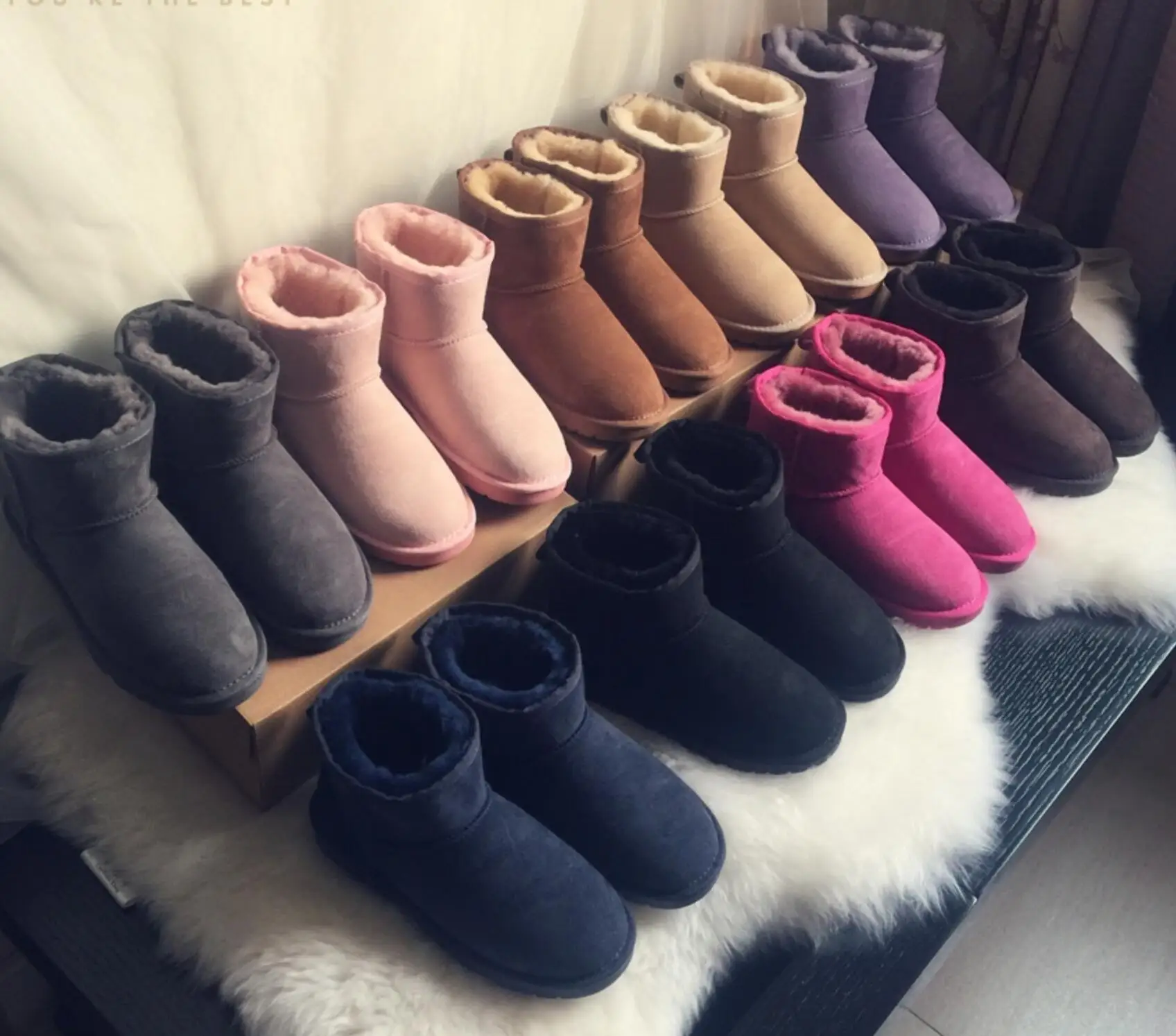 2022 Winter Top Quality Women Genuine Cow Leather Australia Snow Boots Natural Fur Women Boots Warm Cowskin Wool Boots Fur Boots
2022 Winter Top Quality Women Genuine Cow Leather Australia Snow Boots Natural Fur Women Boots Warm Cowskin Wool Boots Fur Boots