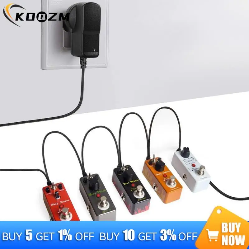9V 850mA Power Guitar Multi-Effect Pedal power supply adapter Wall Charger Charger Black For hotone Ditto Looper guitar pedal
9V 850mA Power Guitar Multi-Effect Pedal power supply adapter Wall Charger Charger Black For hotone Ditto Looper guitar pedal