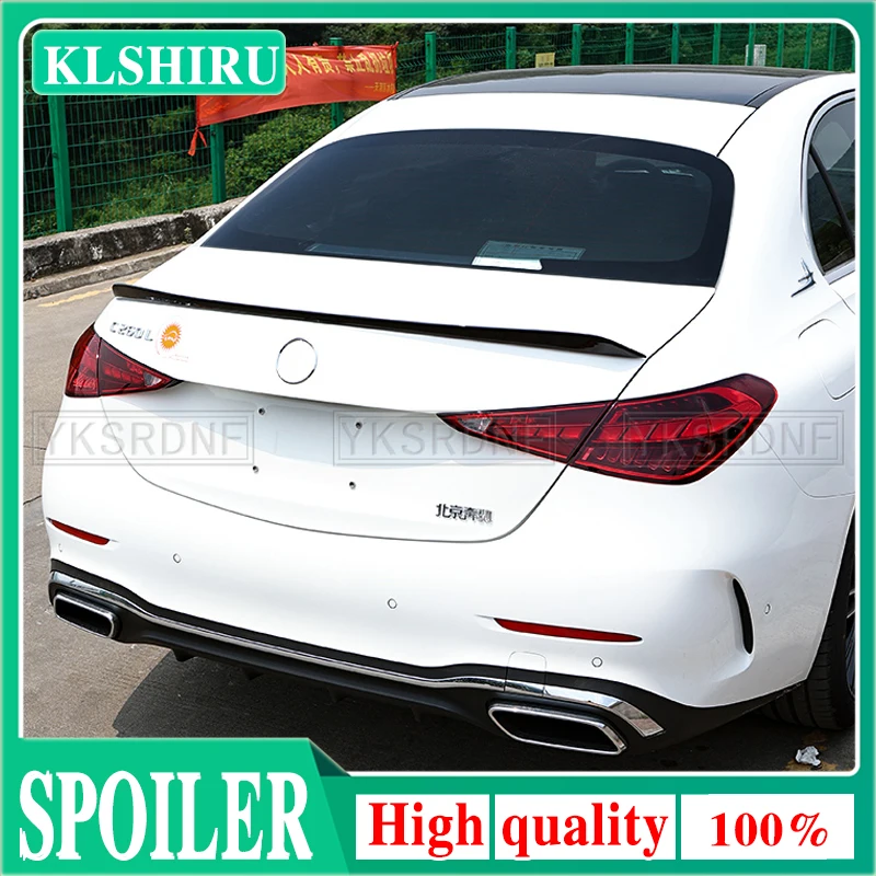 Спойлер KLSHIRU для Mercedes Benz W206 2020 2021 C200/C260 C-class, спойлер высокого качества для заднего крыла автомобиля, цветной задний спойлер 
Спойлер KLSHIRU для Mercedes Benz W206 2020 2021 C200/C260 C-class, спойлер высокого качества для заднего крыла автомобиля, цветной задний спойлер