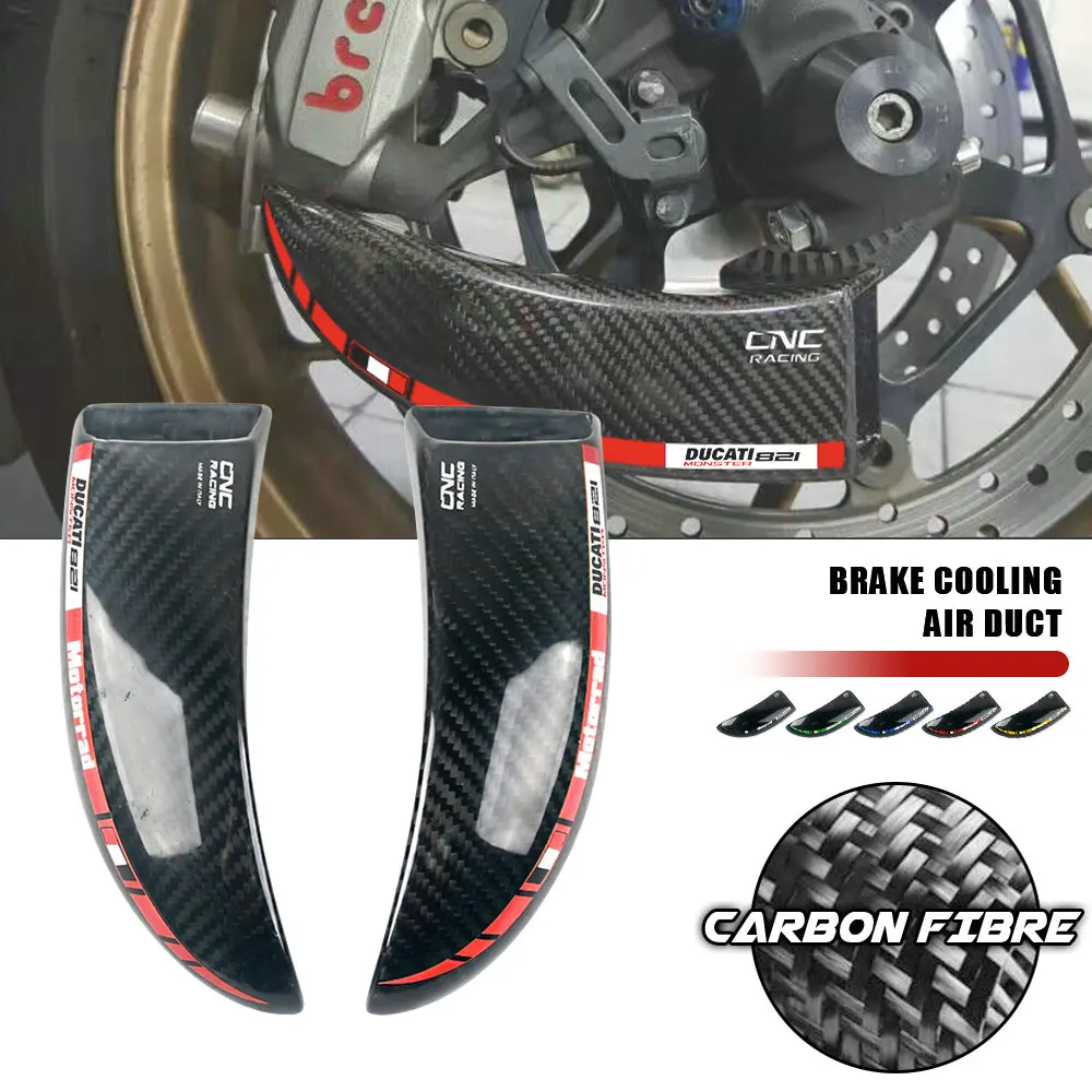 Motorcycle Accessories Carbon Fiber Brake System Caliper Air Cooling Mounting Ducts Fit For DUCATI HYPERMOTARD 821 2013-2016
Motorcycle Accessories Carbon Fiber Brake System Caliper Air Cooling Mounting Ducts Fit For DUCATI HYPERMOTARD 821 2013-2016