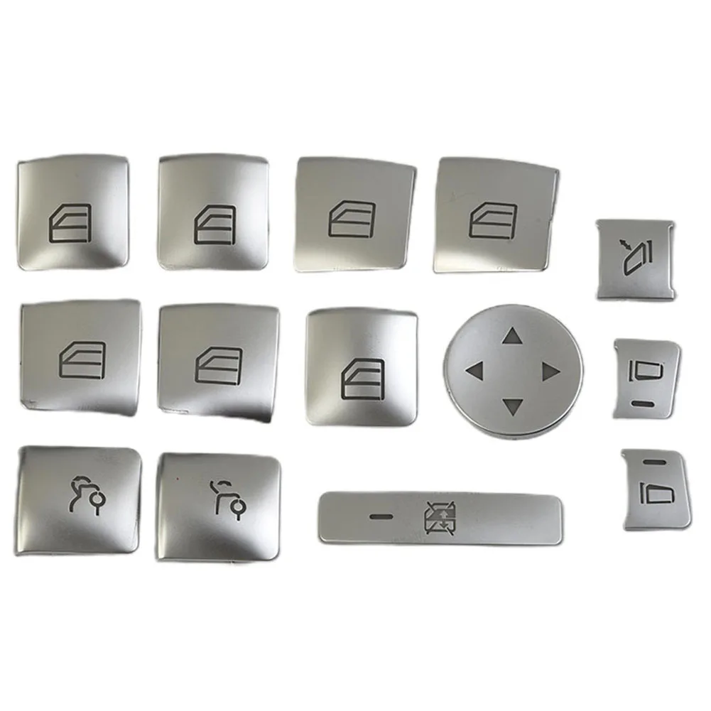 High Quality Frame Button Switch Trim Chrome Car For Mercedes-Benz A/B/C W204/EW212 Silver 12pcs Accessories Pratical
High Quality Frame Button Switch Trim Chrome Car For Mercedes-Benz A/B/C W204/EW212 Silver 12pcs Accessories Pratical