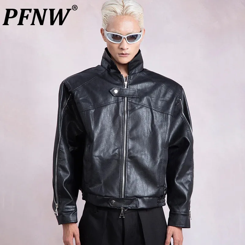 Мужская короткая мотоциклетная куртка с наплечниками, модель 12Z5283
Мужская короткая мотоциклетная куртка с наплечниками, модель 12Z5283