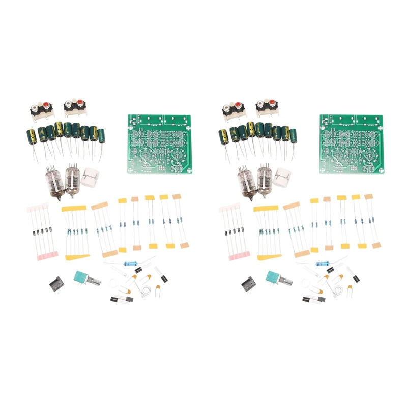 2X Tube Amplifiers Audio Board Amplifier Pre-Amp Audio Mixer 6J1 Valve Preamp Bile Buffer DIY Kits
2X Tube Amplifiers Audio Board Amplifier Pre-Amp Audio Mixer 6J1 Valve Preamp Bile Buffer DIY Kits