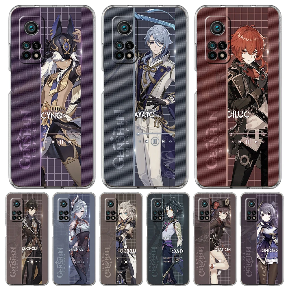 Genshin Impact Phone Case for Xiaomi Mi Poco F3 X3 X4 GT NFC M3 M4 11 Ultra 12 11X 11i Pro Lite 5G Soft Transparent Cover Capas
Genshin Impact Phone Case for Xiaomi Mi Poco F3 X3 X4 GT NFC M3 M4 11 Ultra 12 11X 11i Pro Lite 5G Soft Transparent Cover Capas