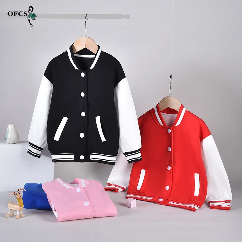Autumn Boys Baseball Uniform Girls Cotton Coat Arrival Winter Children Clothes Casual Loose Long Sleeve Jackets Warm Sweatshirts
Autumn Boys Baseball Uniform Girls Cotton Coat Arrival Winter Children Clothes Casual Loose Long Sleeve Jackets Warm Sweatshirts